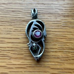 Handmade sterling silver pendant!